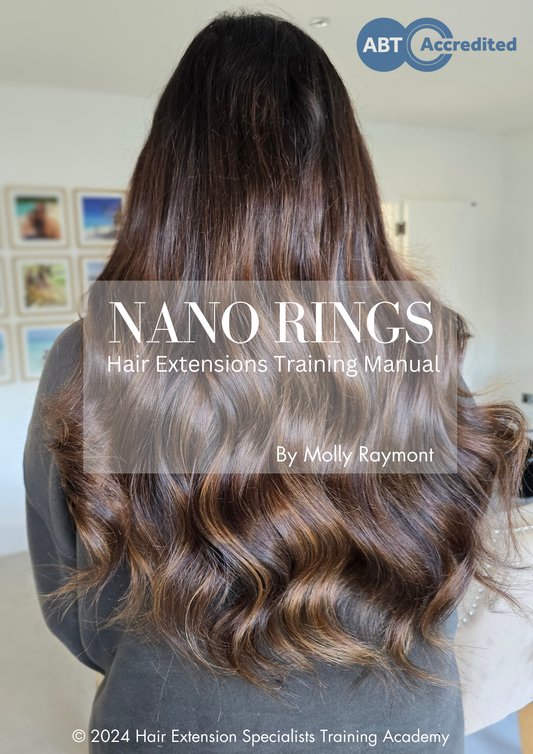 Nano Ring Hair Extension Course | ABT Accredited Online Training