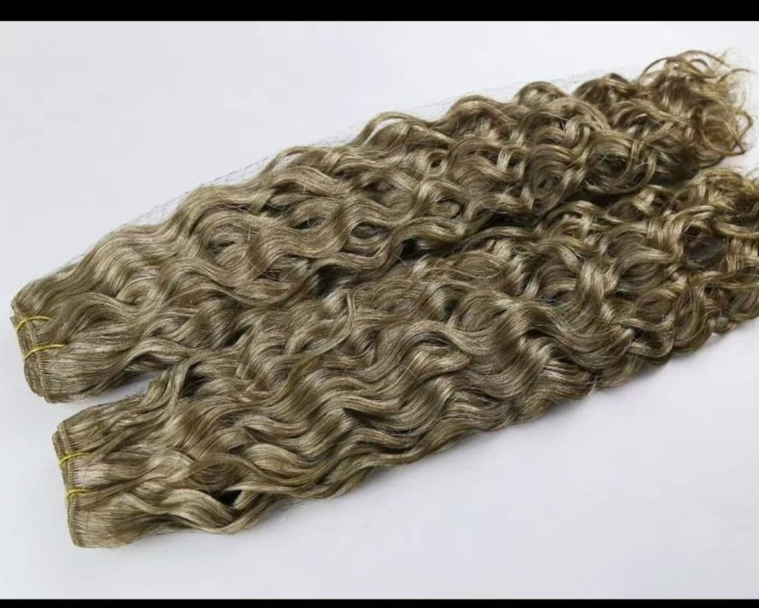 Curly Tiny/Genius Weft 200 grams Remy Hair Extensions