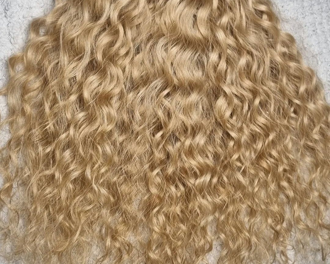 Curly Tiny/Genius Weft 150 grams Remy Hair Extensions
