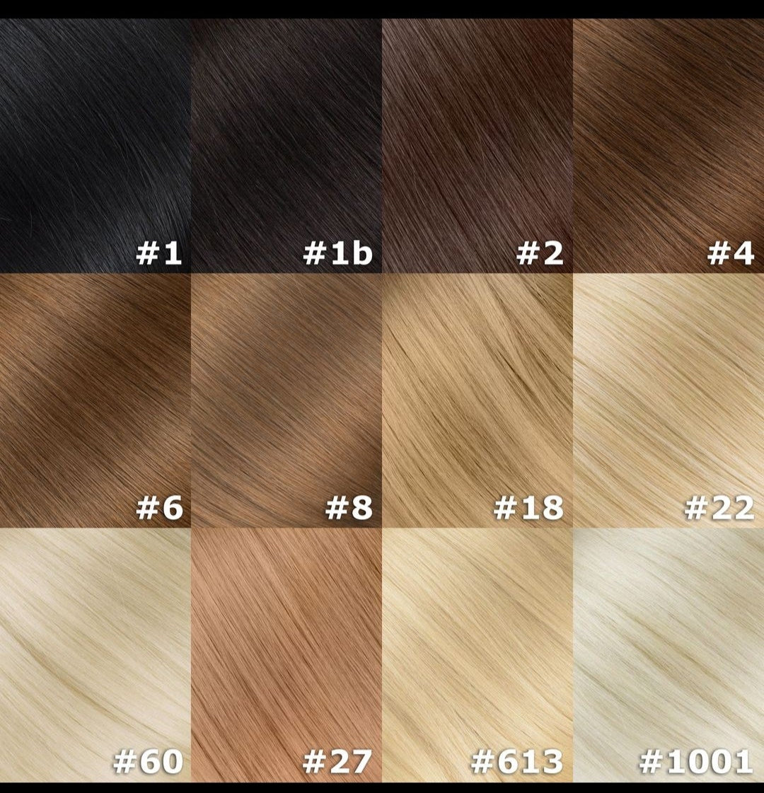 Wavy Nano Rings 100 grams Remy Hair Extensions