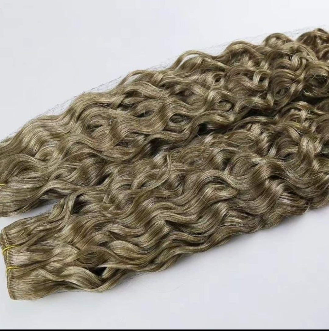 Curly Nano Rings 200 grams Remy Hair Extensions