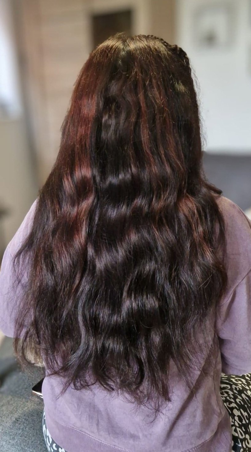 Wavy Tiny/Genius Weft 150 grams Remy Hair Extensions