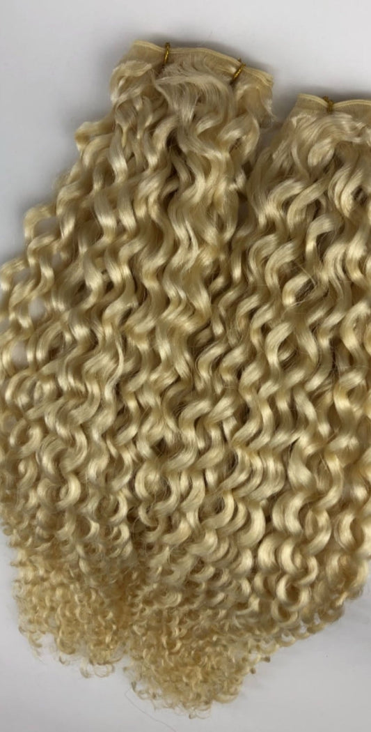 Curly Tiny/Genius Weft 150 grams Remy Hair Extensions