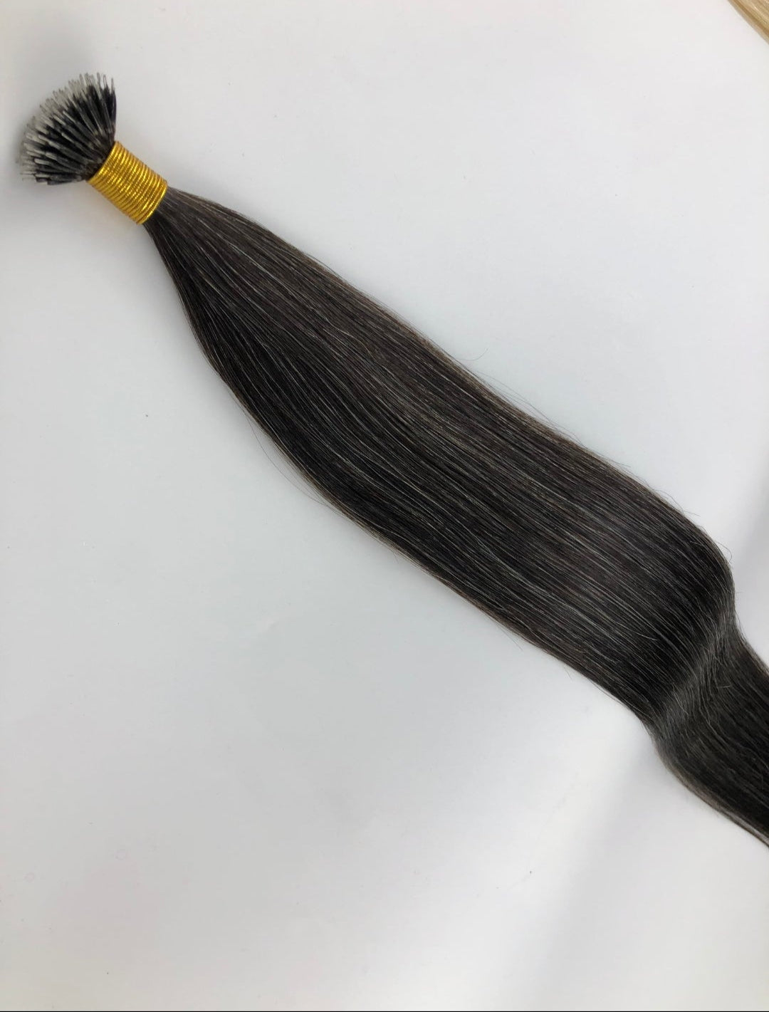 Straight Nano Rings 100 grams Remy Hair Extensions