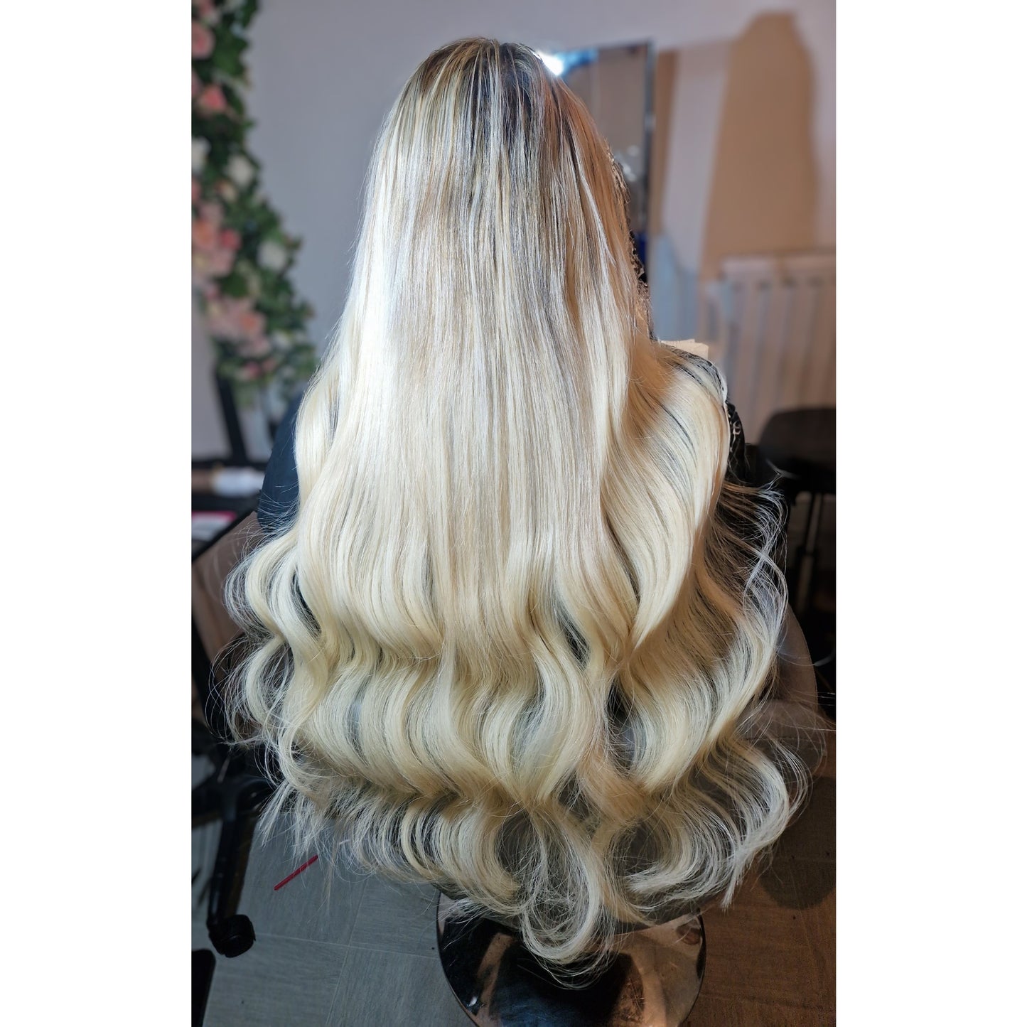 Straight Nano Rings 100 grams Remy Hair Extensions