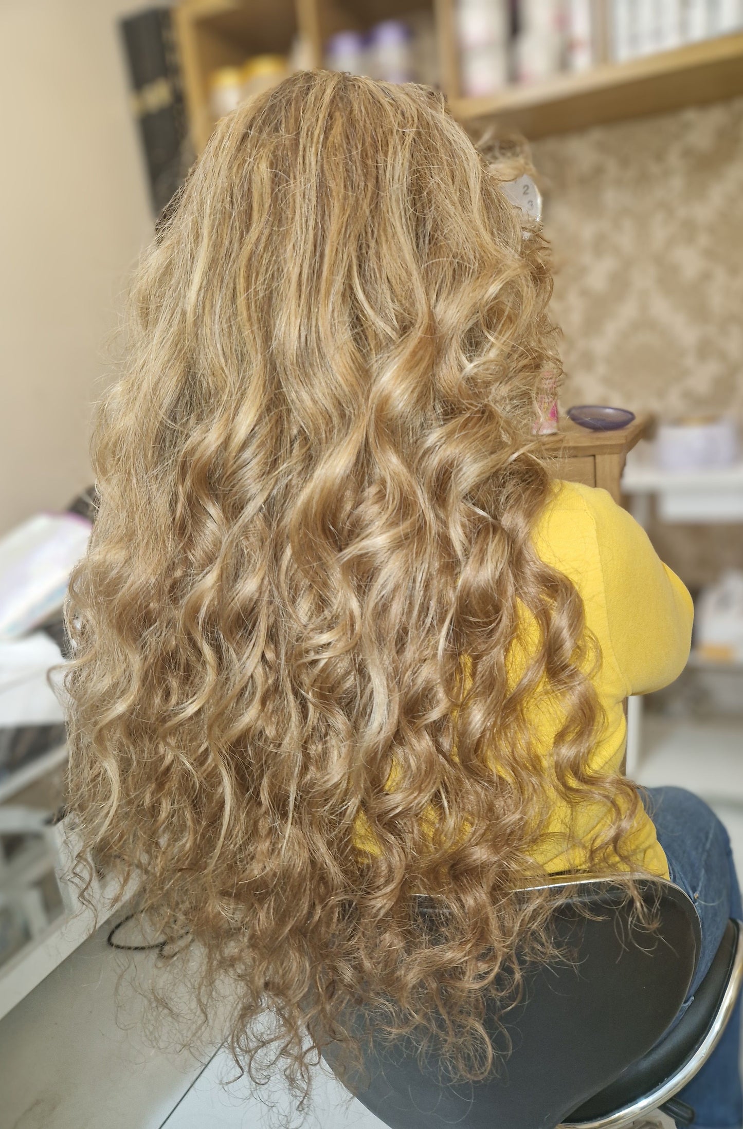 Curly Nano Rings 150 grams Remy Hair Extensions