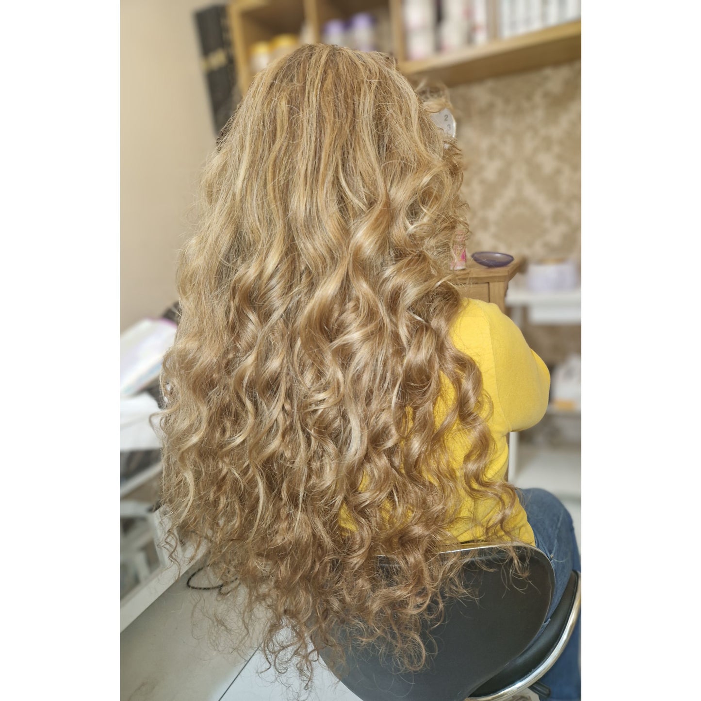 Curly Nano Rings 100 grams Remy Hair Extensions
